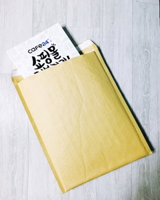 크라프트 종이 에어캡 뾱뾱이 안전 택배 봉투10가지 사이즈[100장 단위]배송비 무료