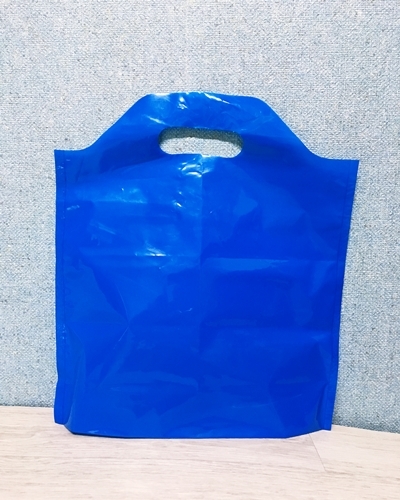 PE라운드비닐쇼핑백(블루)4가지 사이즈[100매 단위]